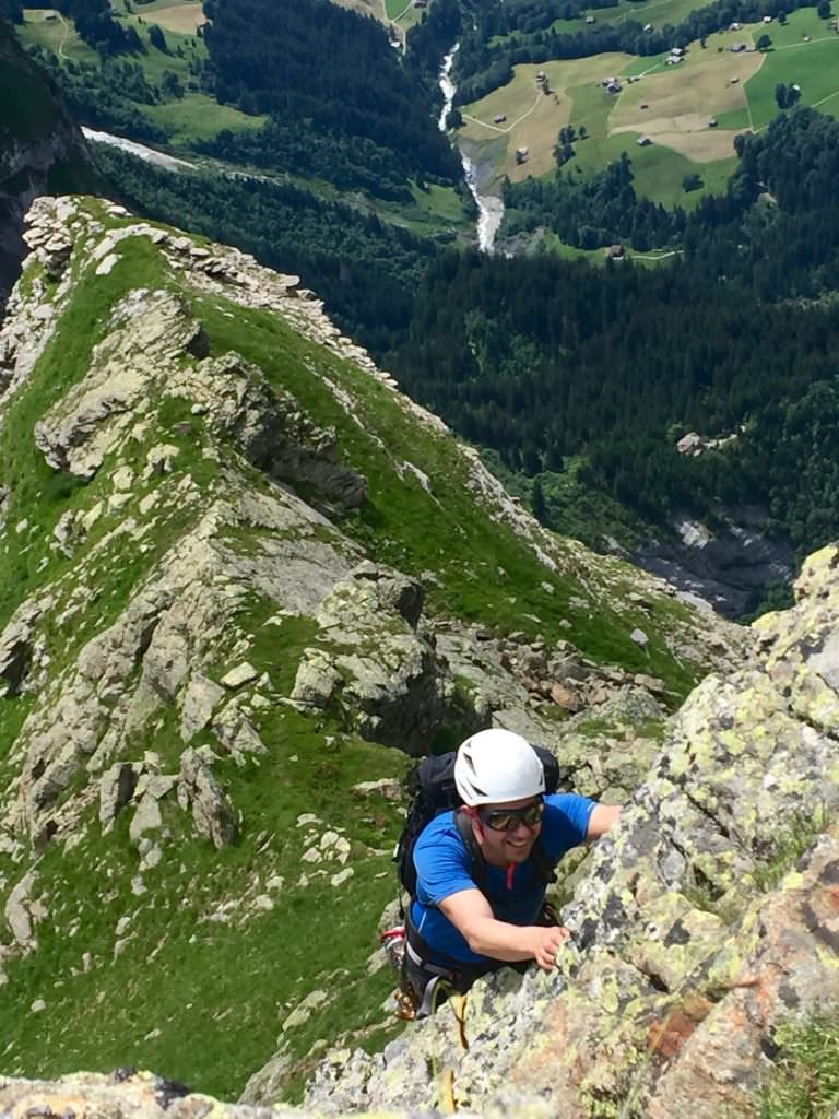 Klettern am Wyssbachhorn